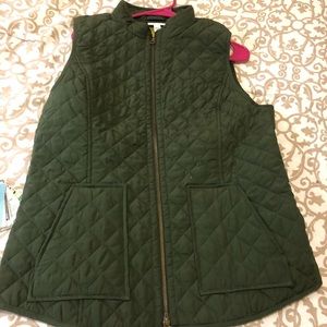 J. Jill Olive Green Vest